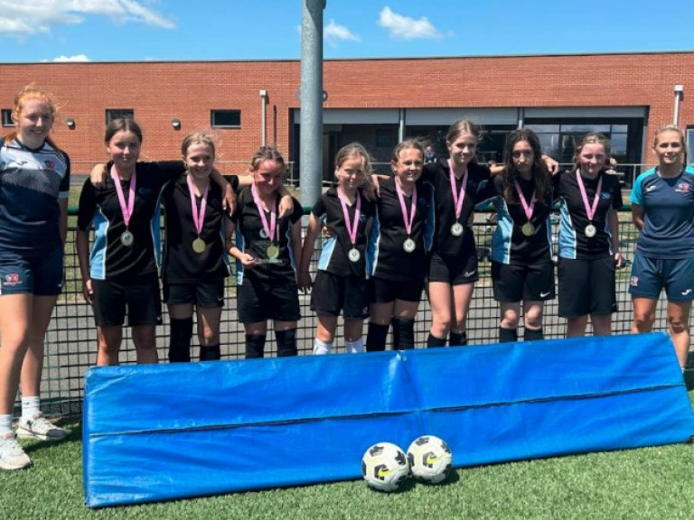 Year 7 & Year 8 Girls Football Win