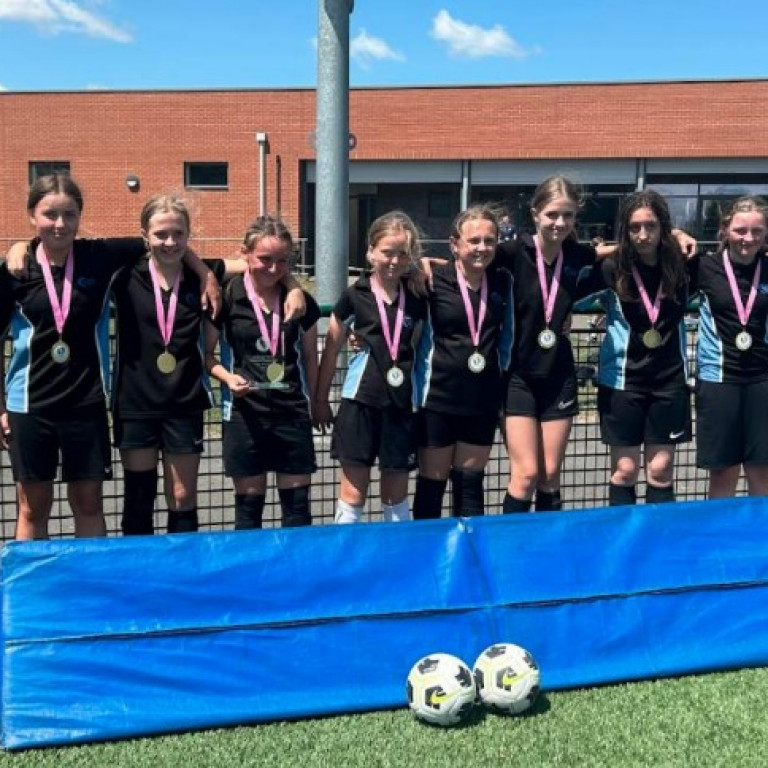 Year 7 & Year 8 Girls Football Win